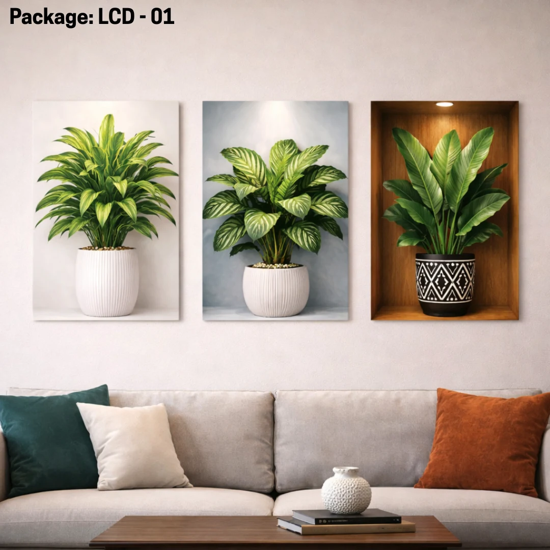 3D Wall Sticker Super Premium (Package: LCD - 01 ) - Image 5