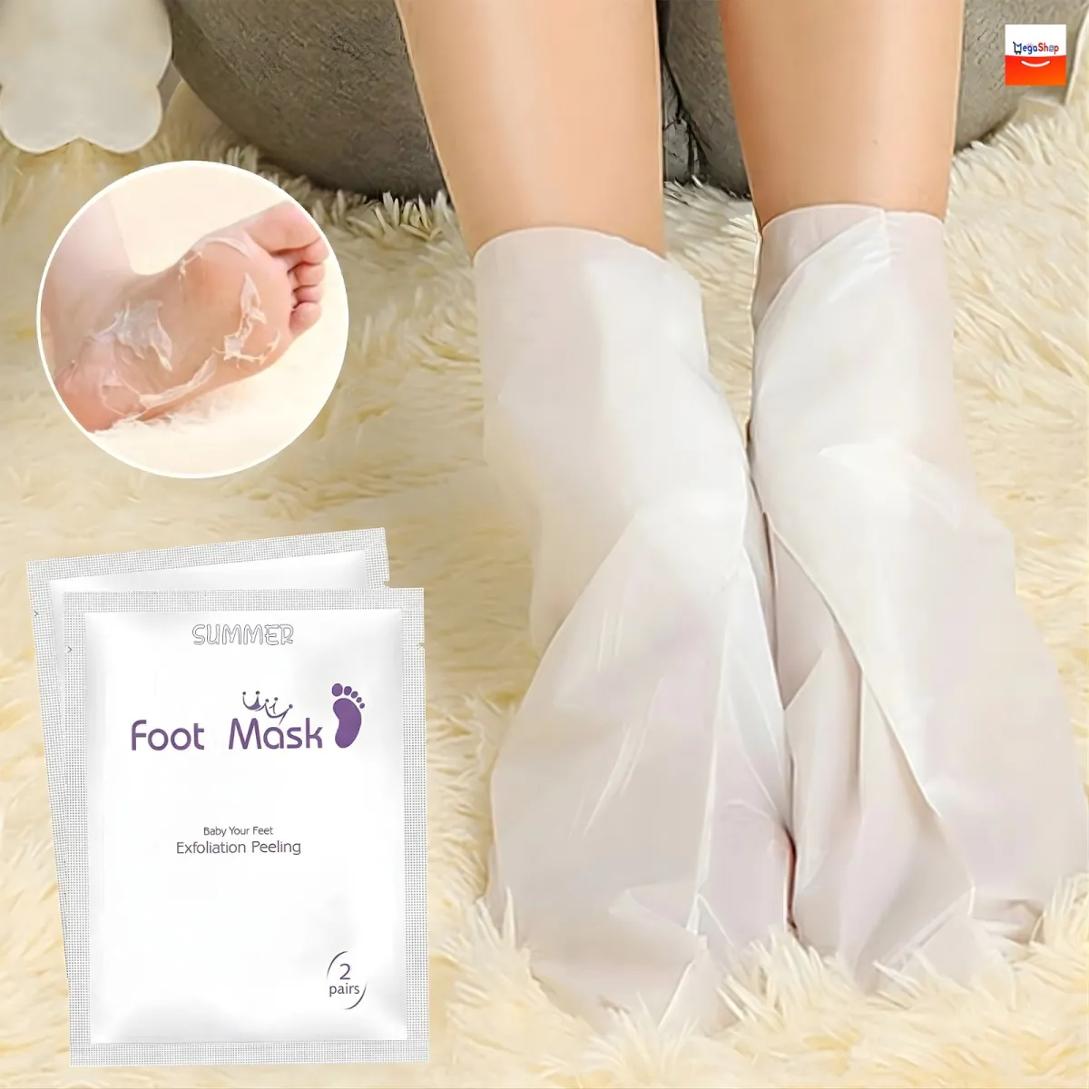 Ultimate 7-Day Deep Exfoliating Foot Mask - Image 4