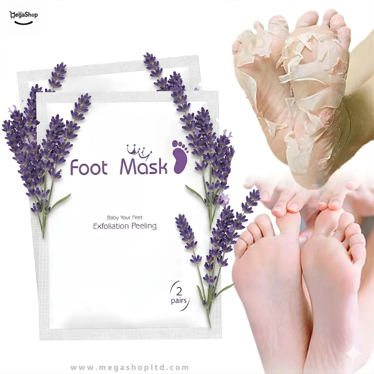 Ultimate 7-Day Deep Exfoliating Foot Mask - Image 3