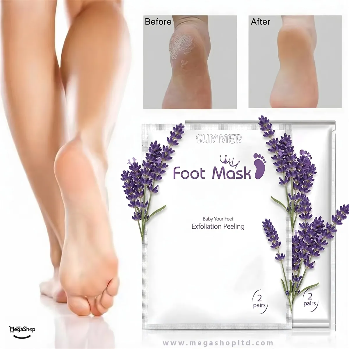 Ultimate 7-Day Deep Exfoliating Foot Mask - Image 5
