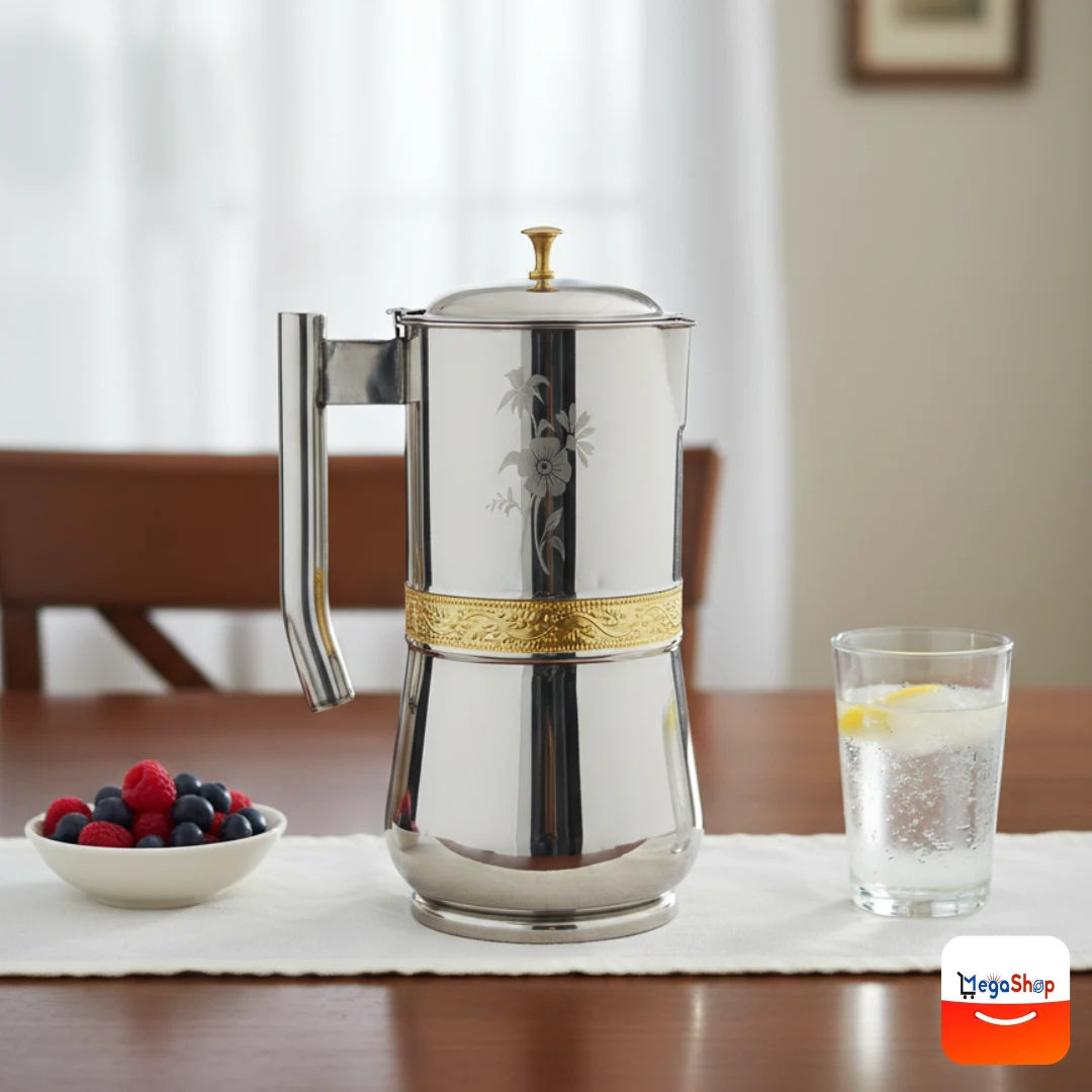 Premium Steel Jug for Water & Juice – Elegant Ramadan Steel Jug for Home Use - Image 8