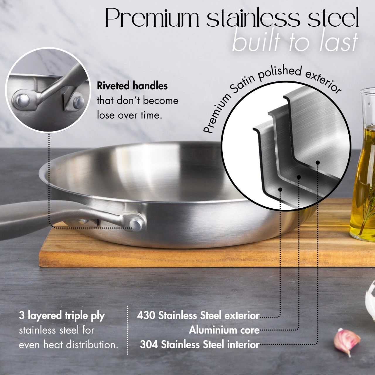 Dr Cook Steel Frypan - Image 7