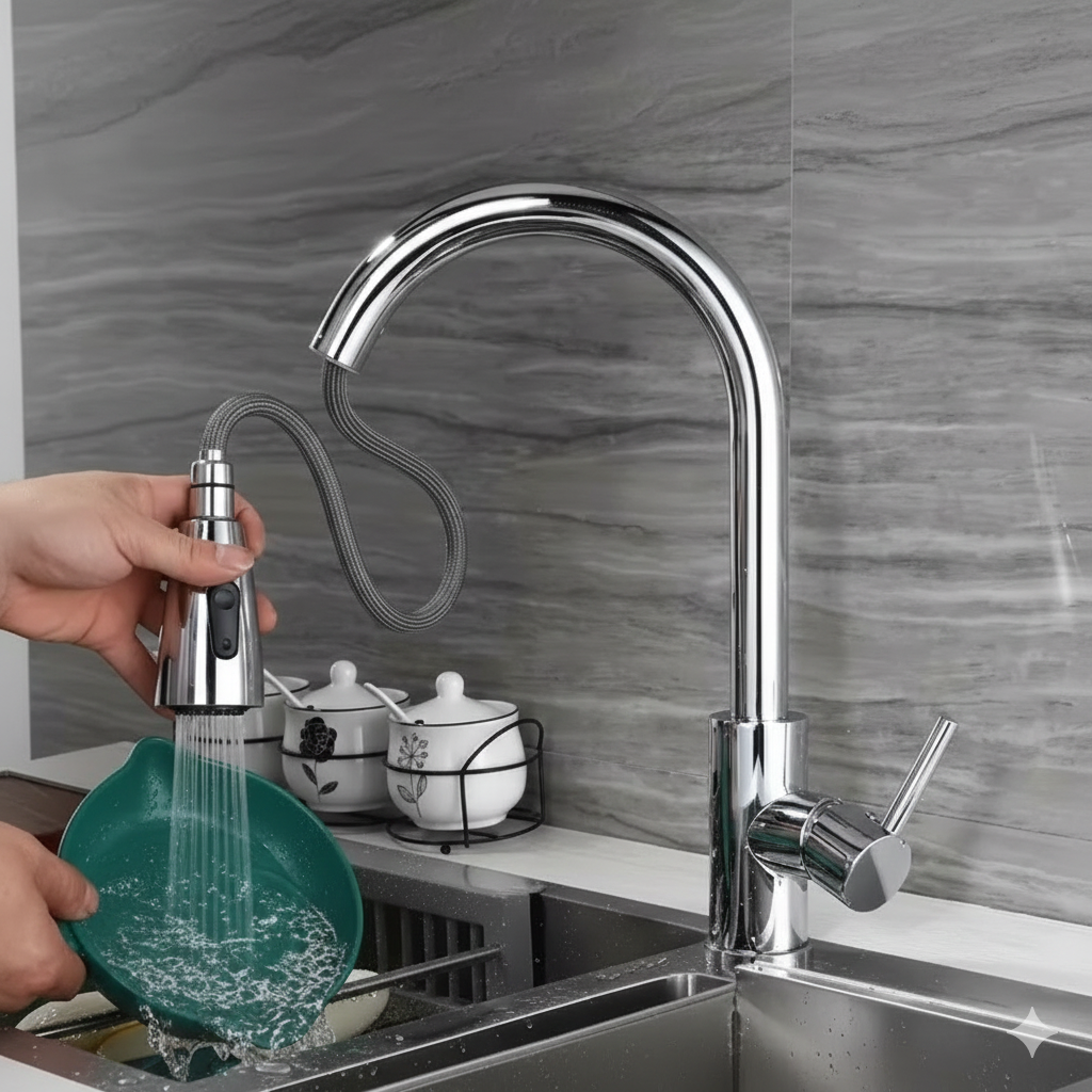 Ultimate Kitchen Faucet with Pull-Down Sprayer - Image 5