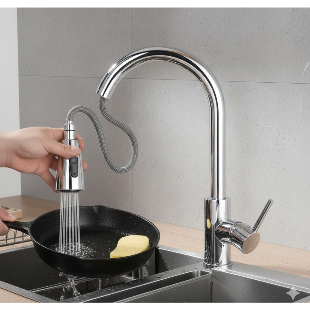 Ultimate Kitchen Faucet with Pull-Down Sprayer - Image 7
