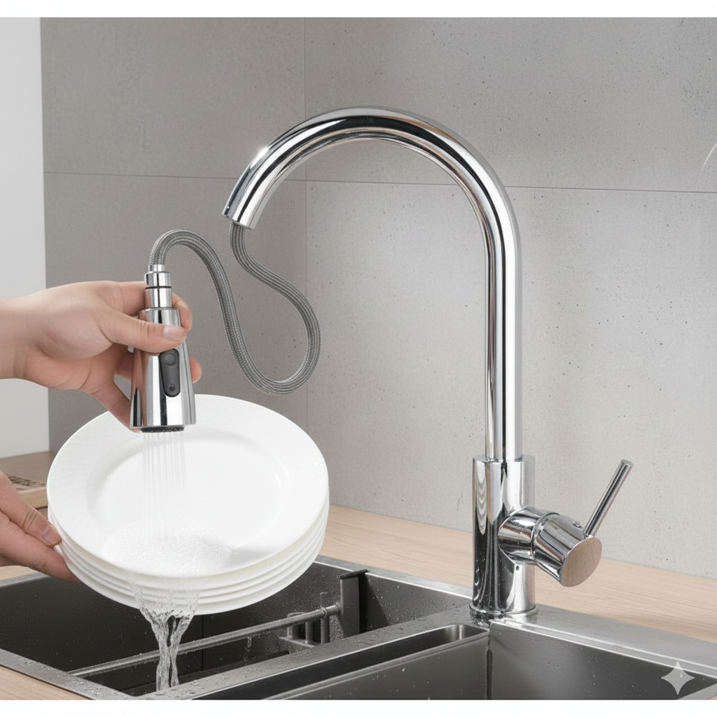 Ultimate Kitchen Faucet with Pull-Down Sprayer - Image 8