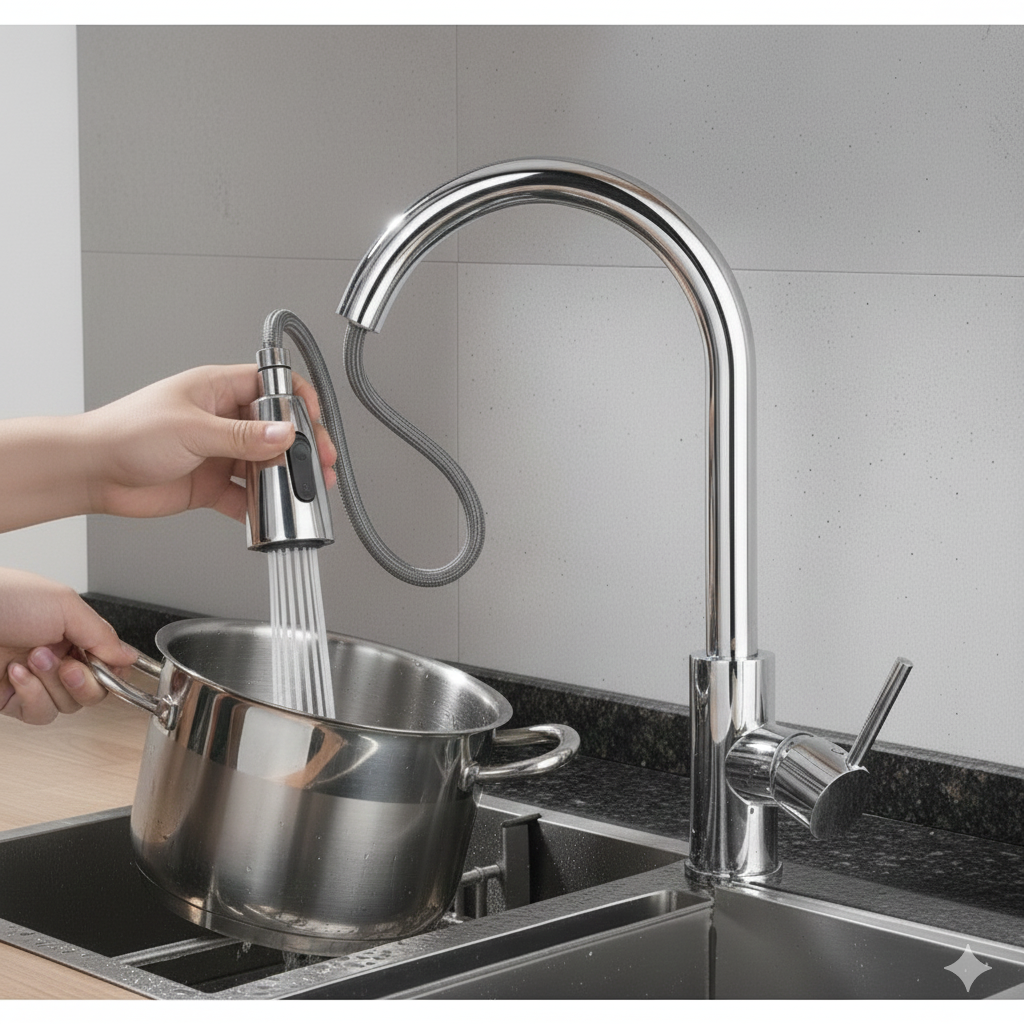 Ultimate Kitchen Faucet with Pull-Down Sprayer - Image 10