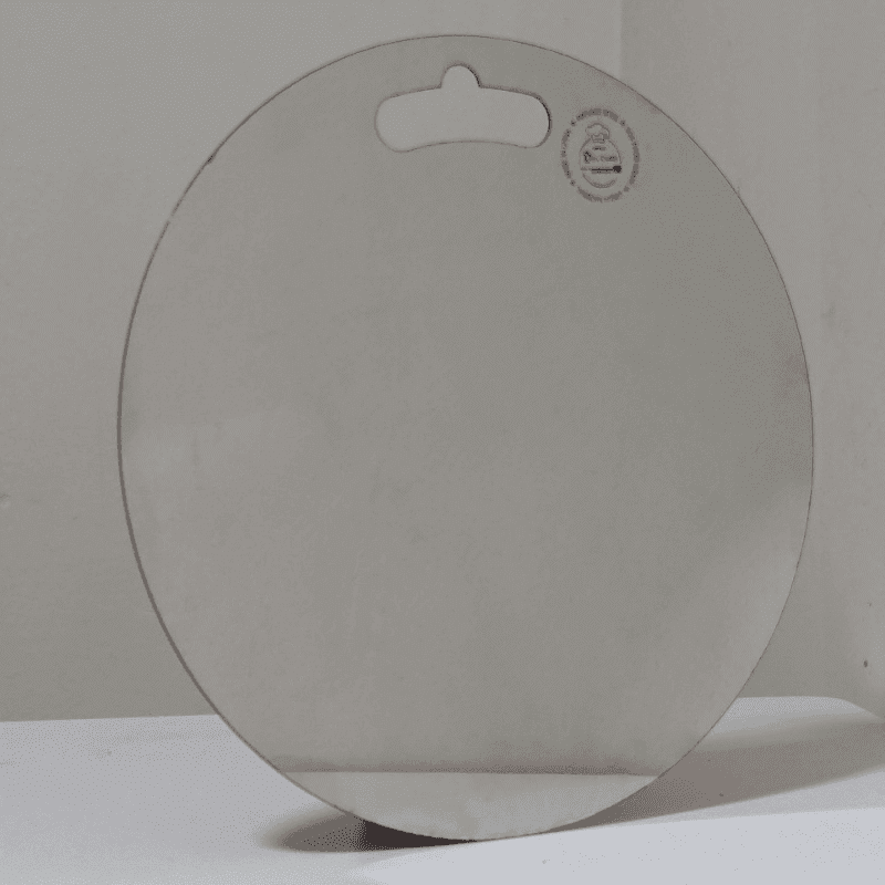 SS Steel Kitchen Chopping Board  Round 11.5 inch - Image 3