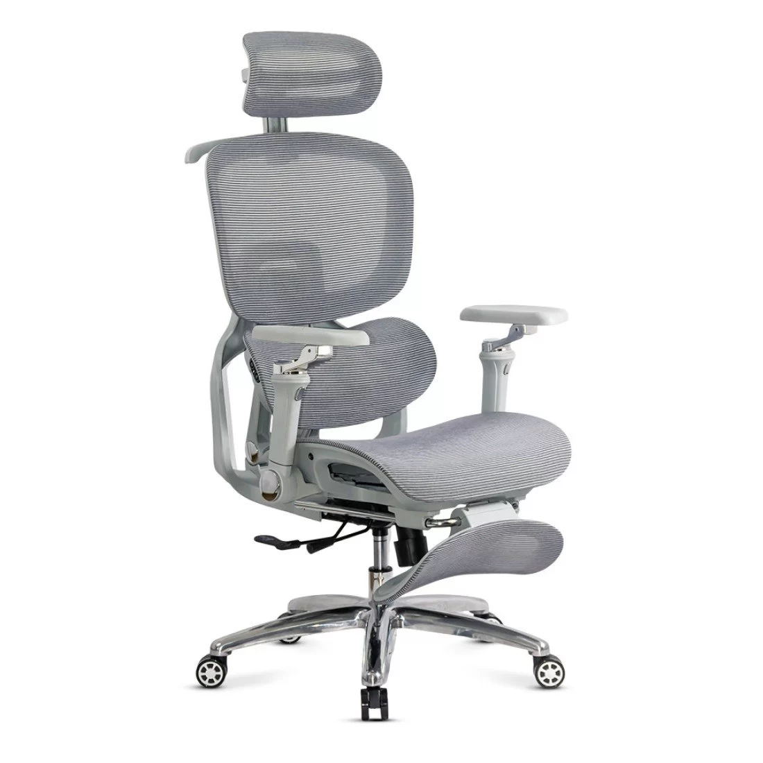 Top-Rated Ergonomic Mesh Chair 5-in-1 Comfort Edition – Premium Support & Smart Features - Image 5