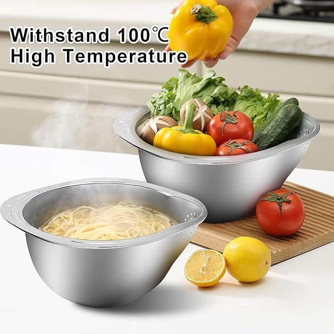 Rice Cleaner Strainer Rice Washing Filter Strainer Basket - Image 3