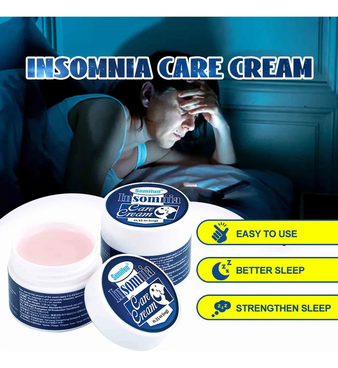1 pcs Ultimate Insomnia Care Cream - Image 5