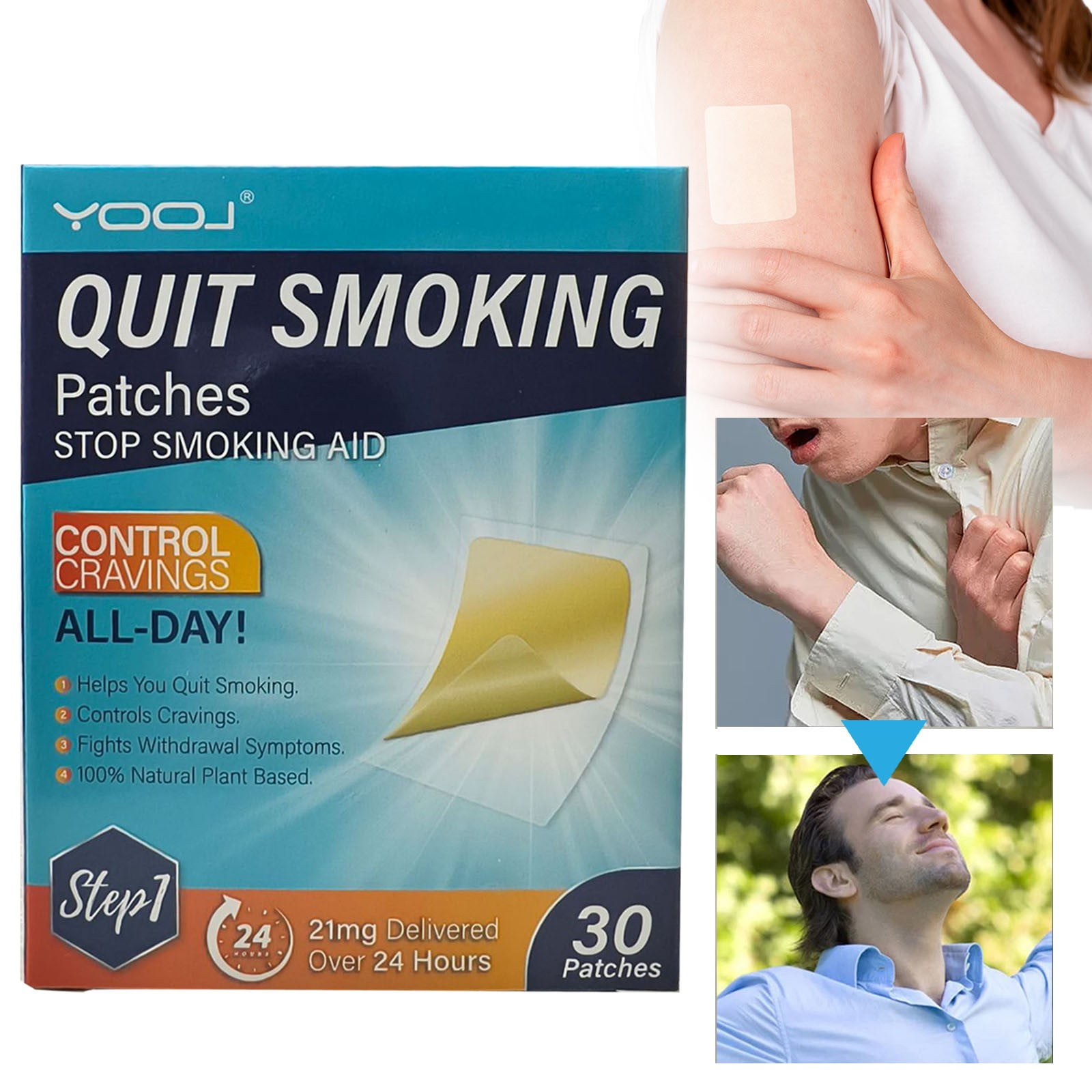 Best Quit Smoking Patches 30 piece - Image 7