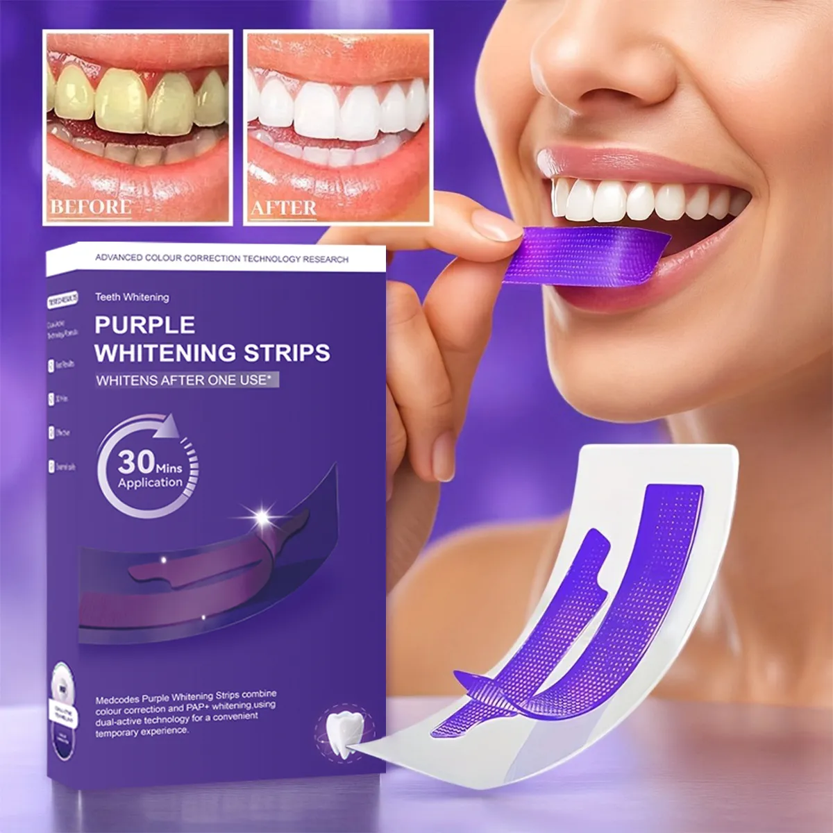 Ultimate Teeth Whitening Strips (1 box 7 pes pack) - Image 6