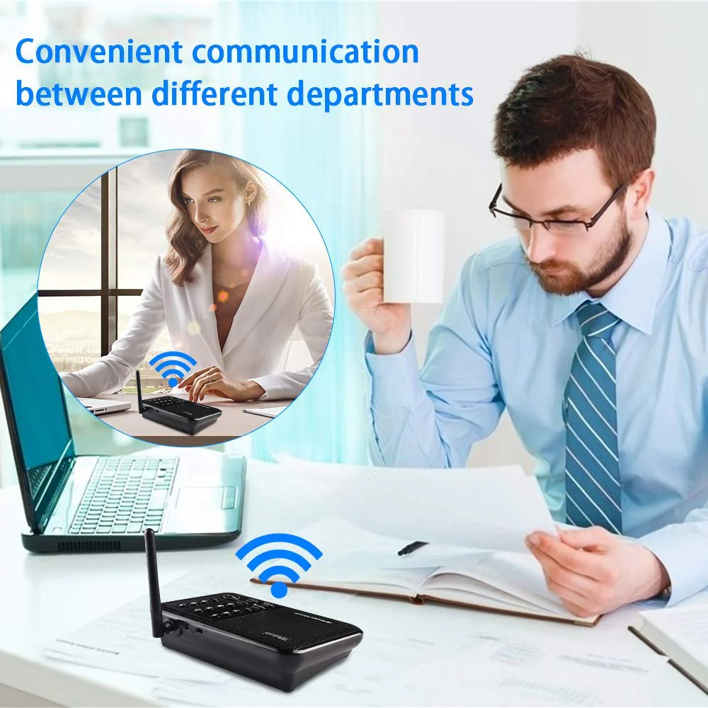 Premium 2-Way Wireless Intercom System for Seamless Communication - Image 2