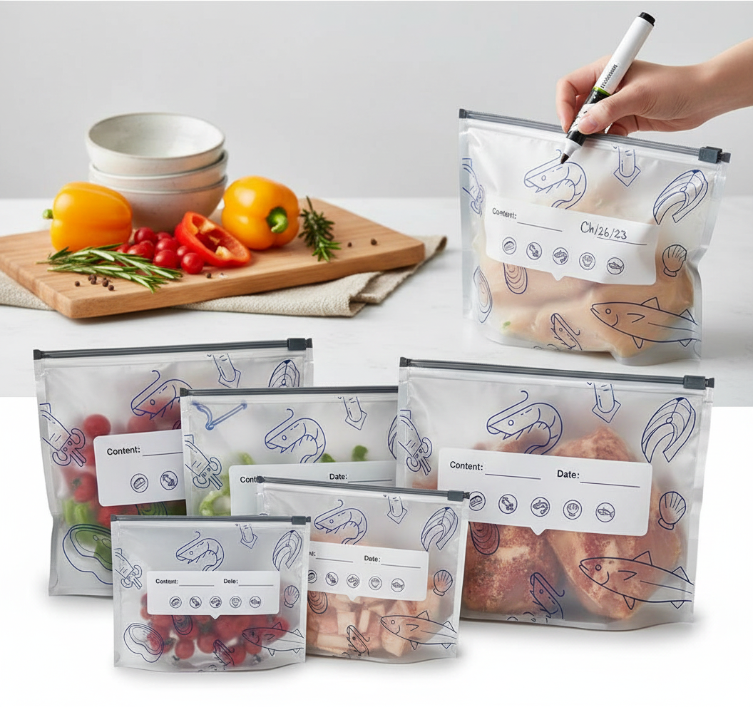 10-Pack Premium Aluminum Foil Bags for Food Storage - Image 13