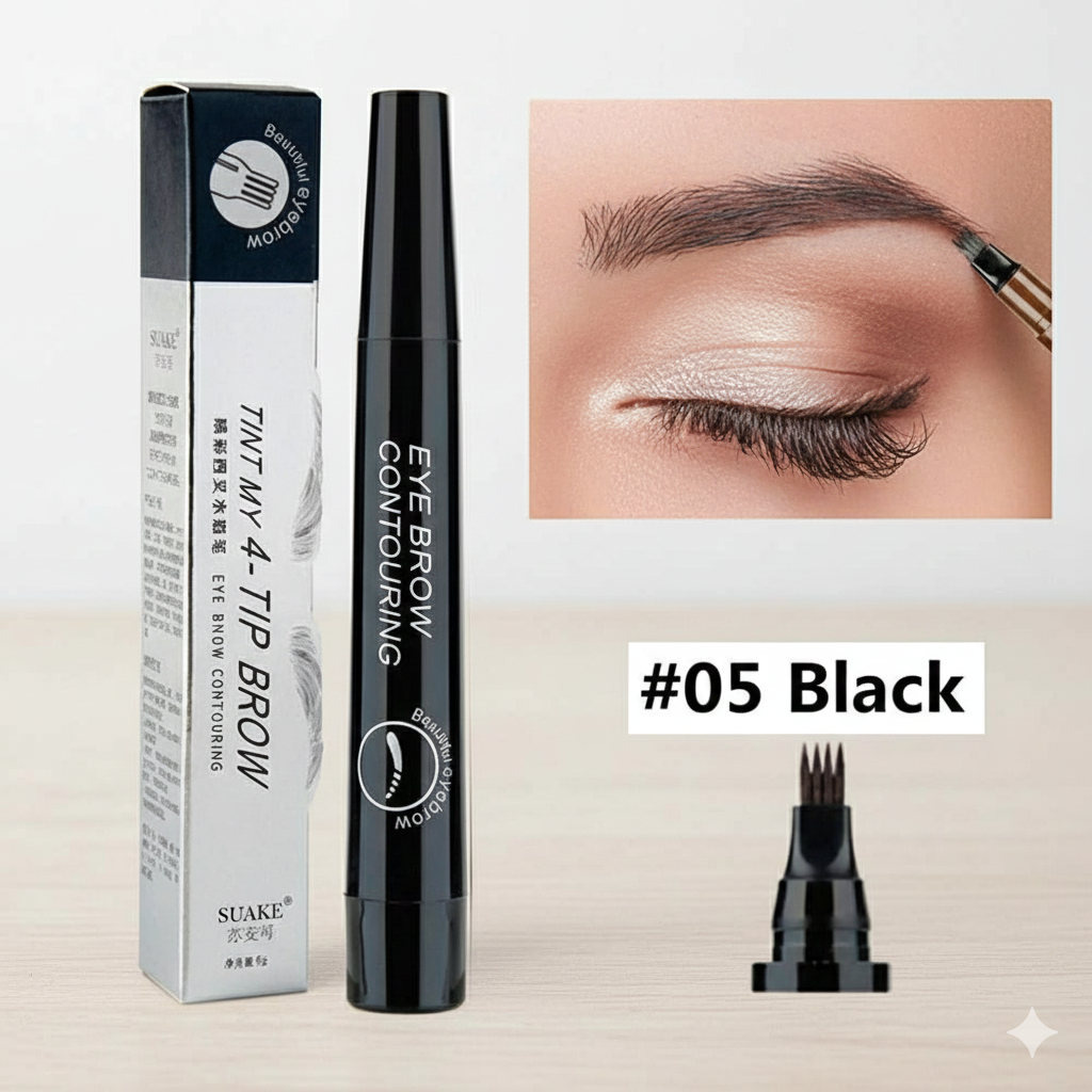 4 Point Eyebrow Pen – Achieve Perfect, Natural-Looking Brows Instantly - Image 3