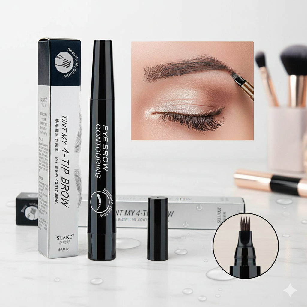 4 Point Eyebrow Pen – Achieve Perfect, Natural-Looking Brows Instantly - Image 4