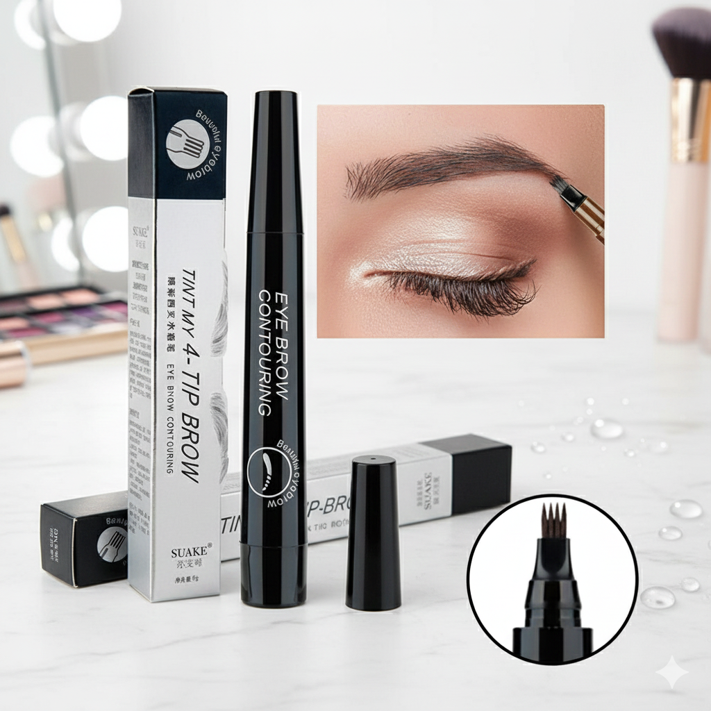 4 Point Eyebrow Pen – Achieve Perfect, Natural-Looking Brows Instantly - Image 5