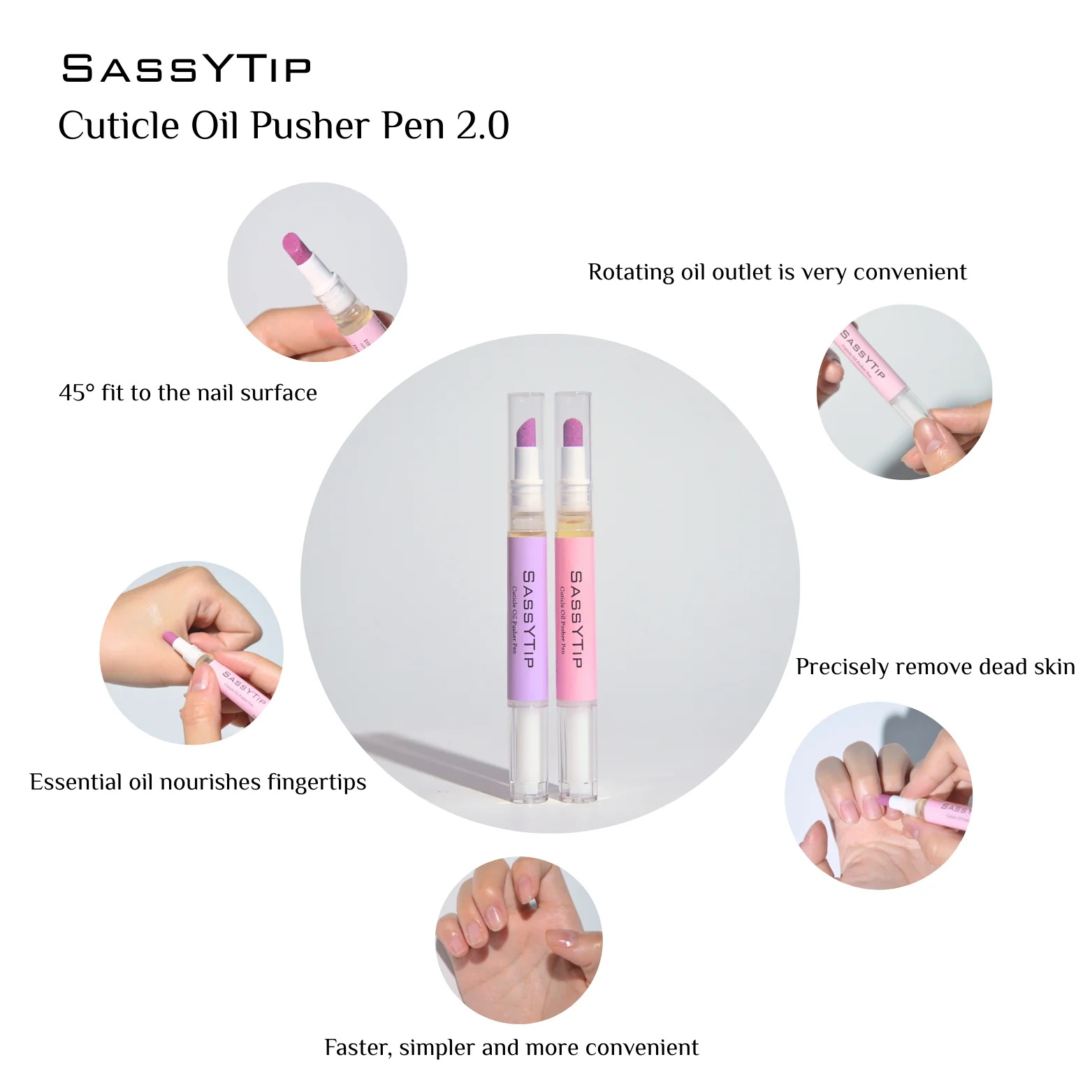 SassyTip Cuticle Pusher Pen 2.0 - Image 10