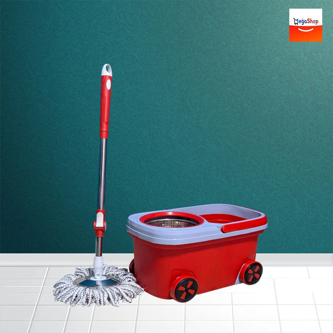 Premium Spin Mop With Buckets - Image 4