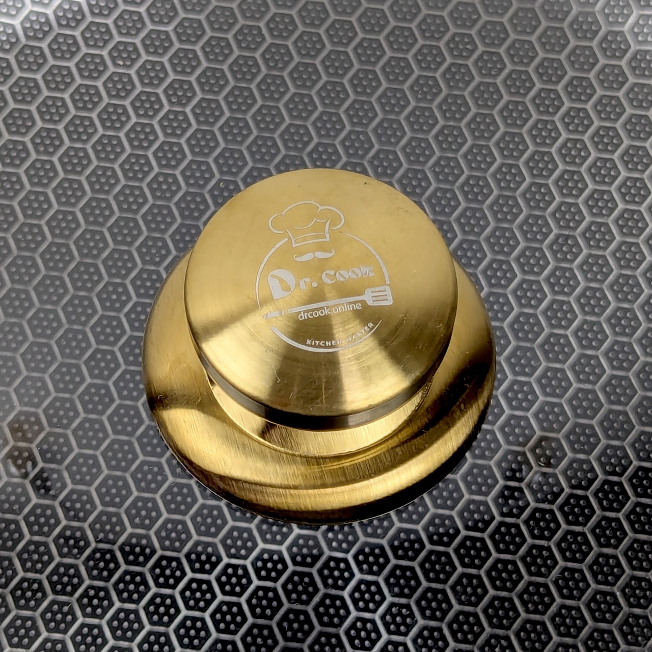 Dr Cook Dual Handle Golden – Premium Deep Design Cooking Pan - Image 3