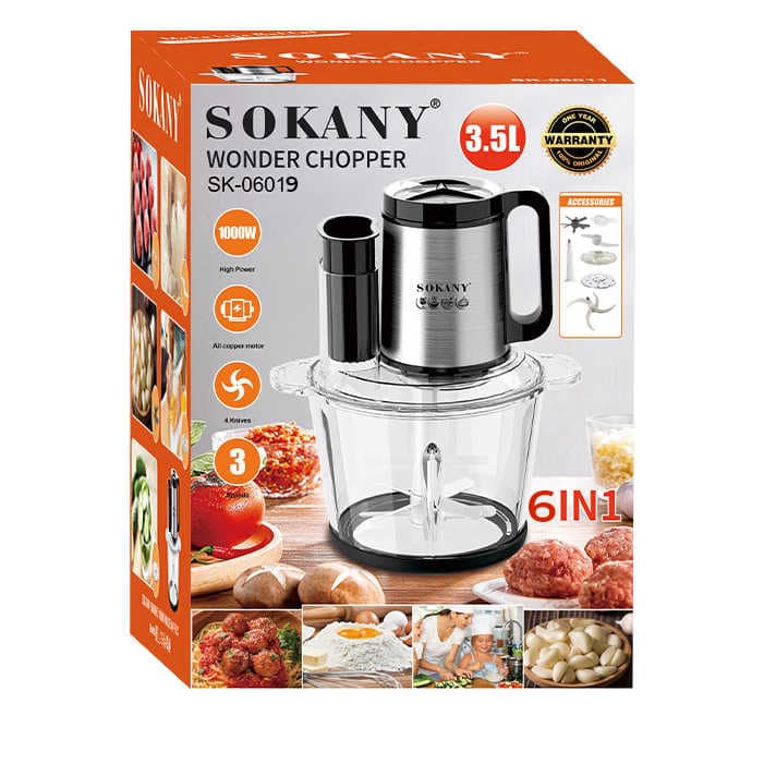 Sokany SK-06019 chopper blender - Image 4