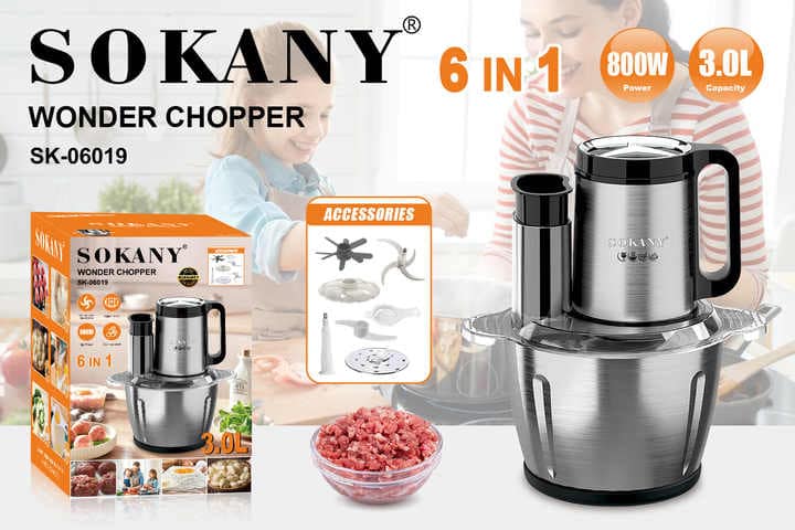 Sokany SK-06019 chopper blender - Image 6