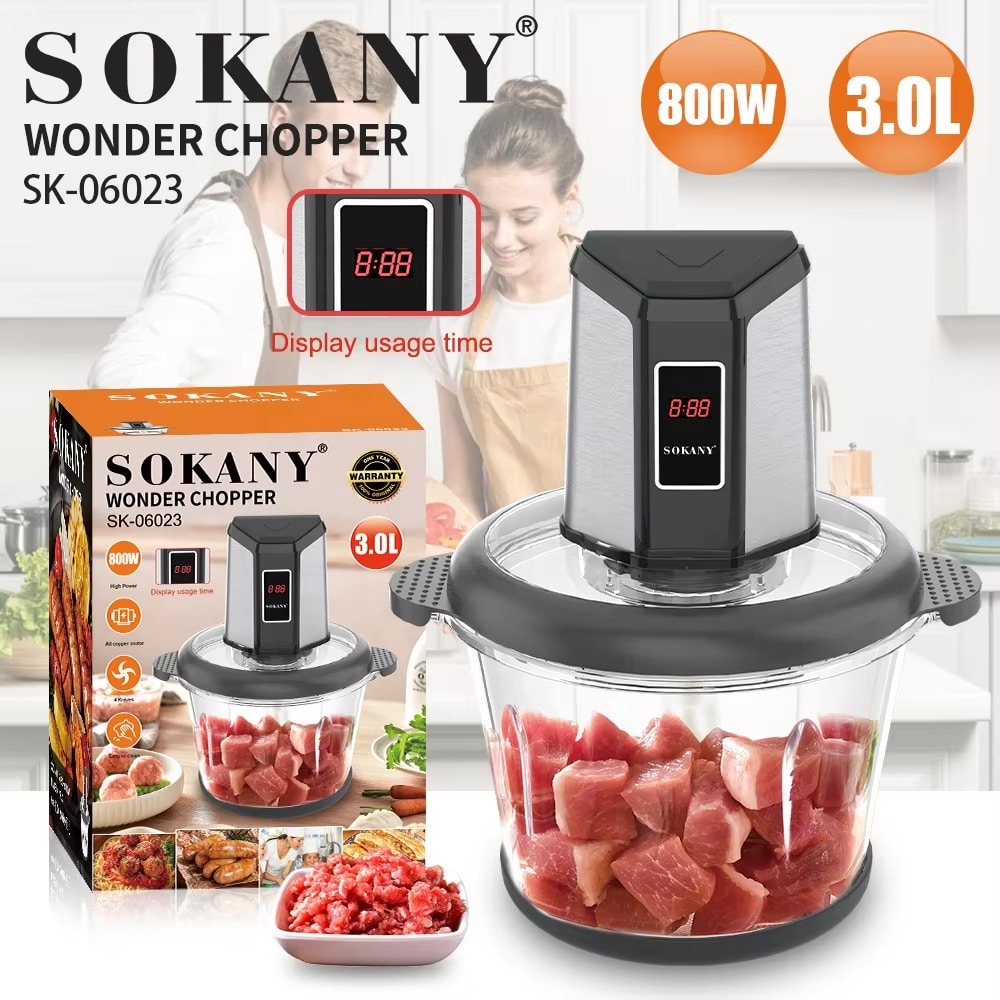 Sokany SK-06023 chopper blender - Image 4