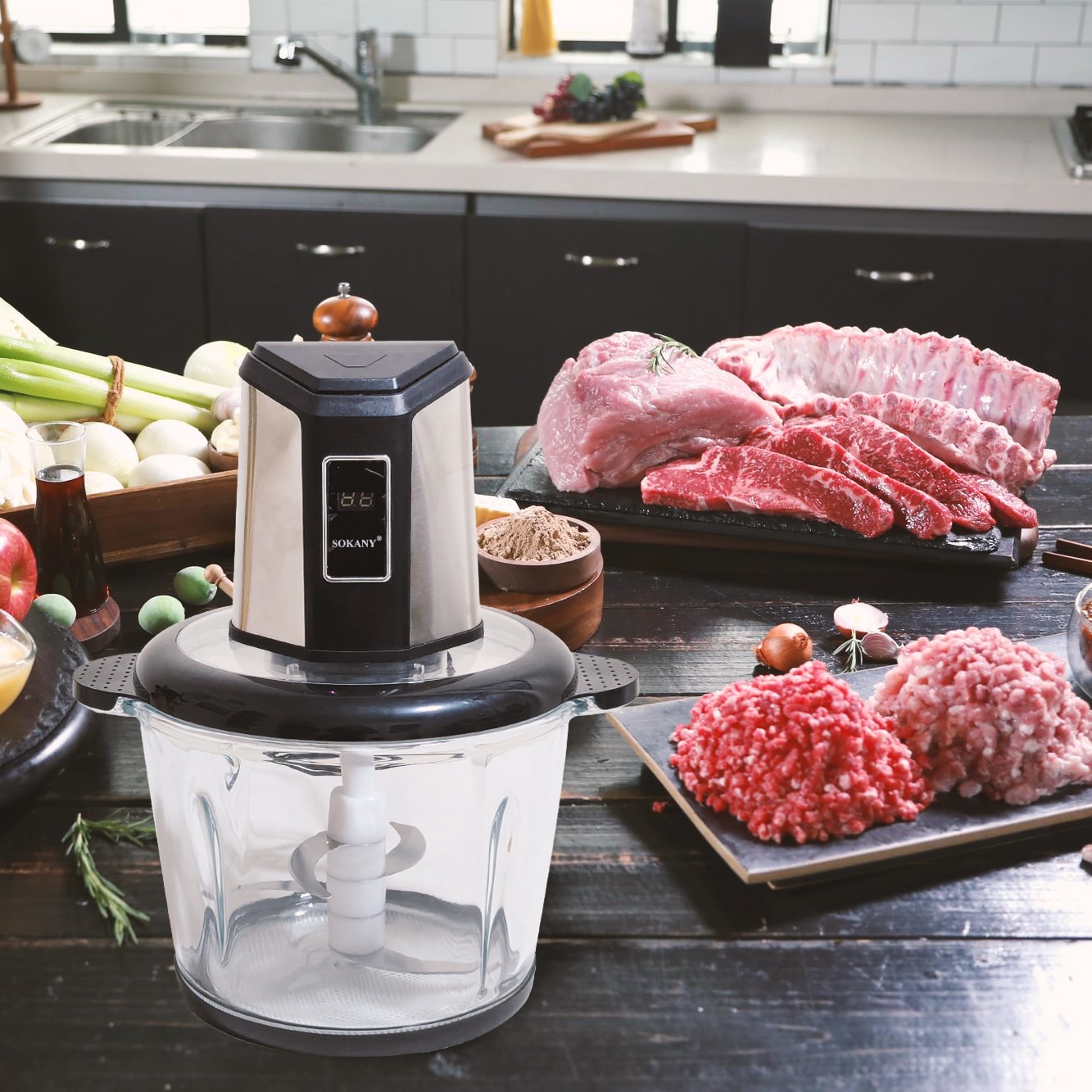 Sokany SK-06023 chopper blender - Image 7