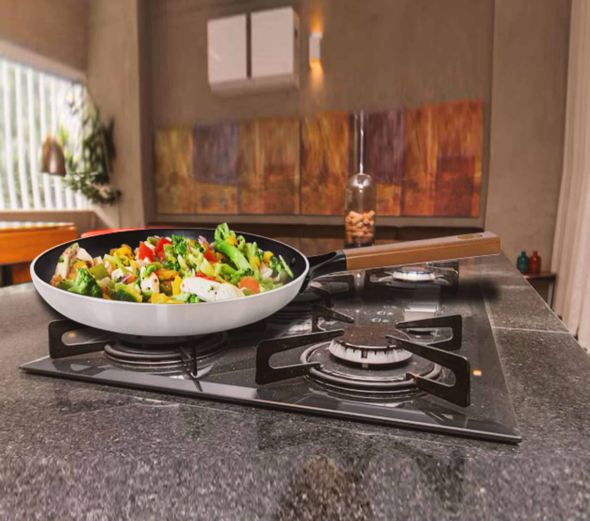Pakistani Design Frypan non stick 3.5mm - Image 3