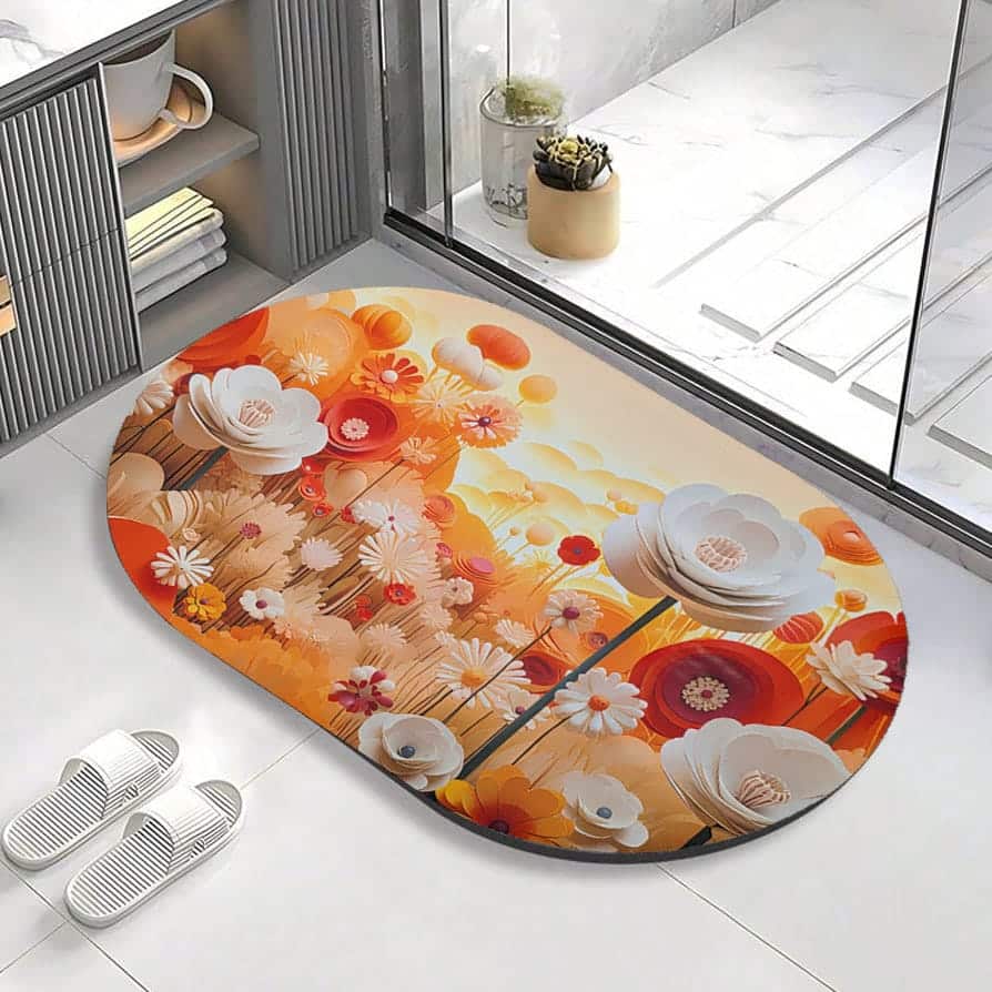 3d Floor Anti-slip Floor Mat Square 013