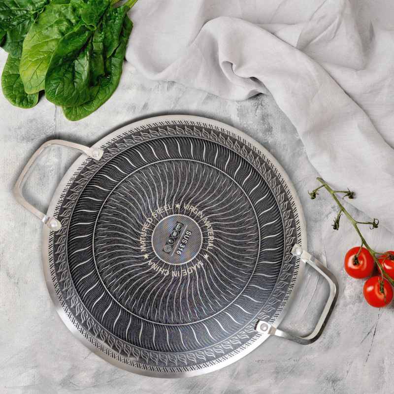 11.8 inch Laser Cust Round pan - Image 4