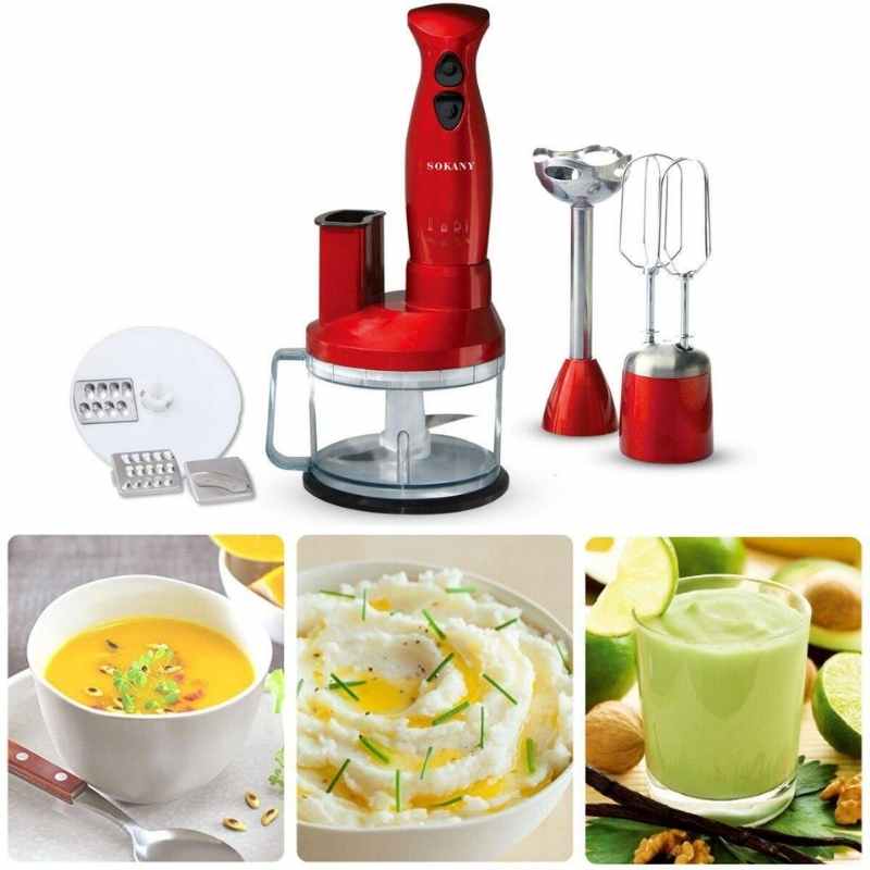 SOKANY 7 in 1 Hand Blender -Mixer and chopper - Image 3
