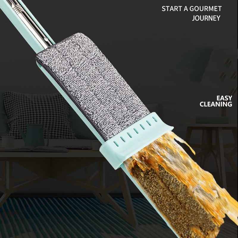 Flat Slim Mop With Bucket - Image 4