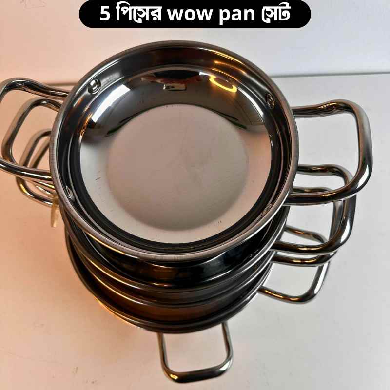 5 pes wow cooking pan set - Image 3