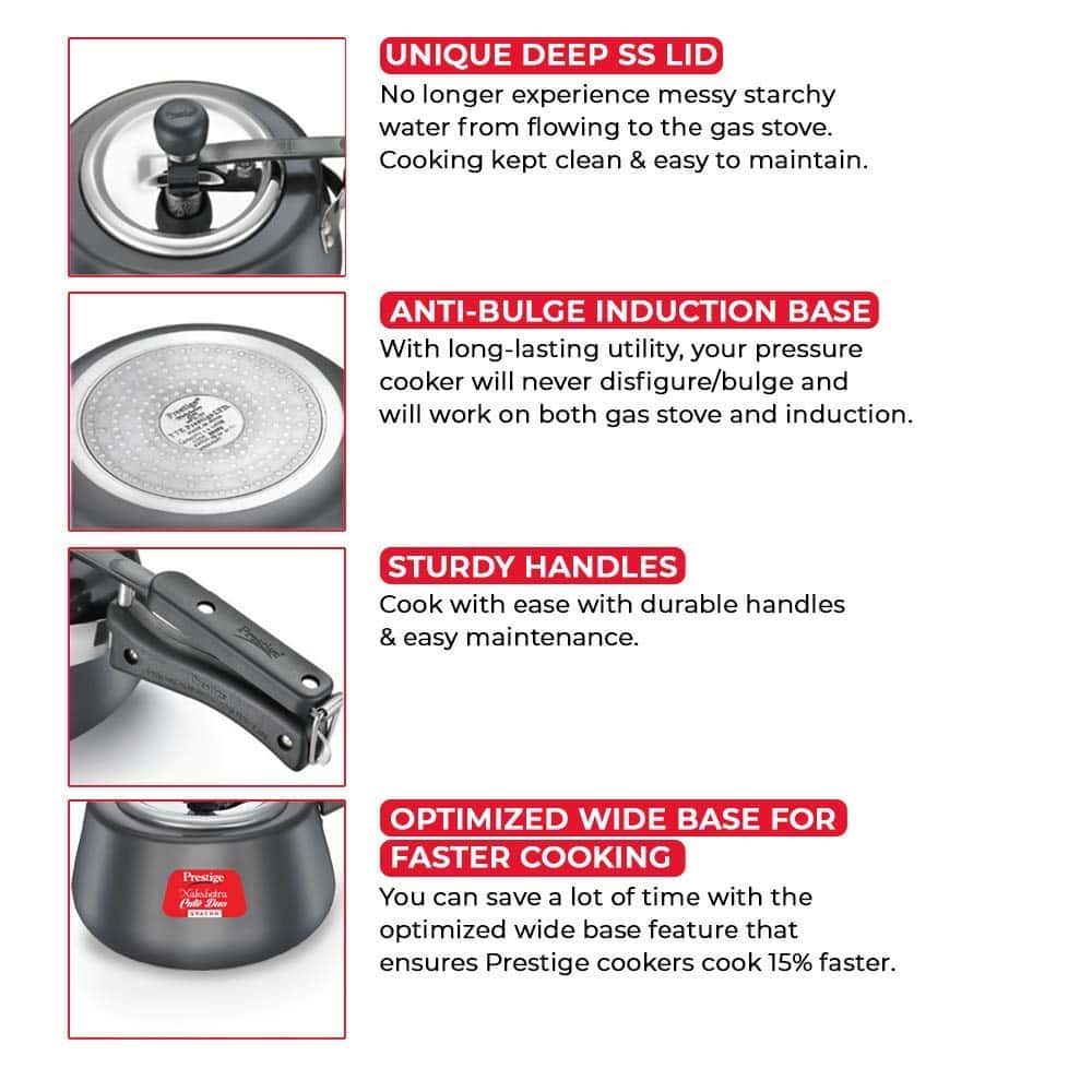 Prestige Svachh Prestige pressure cooker - Image 3
