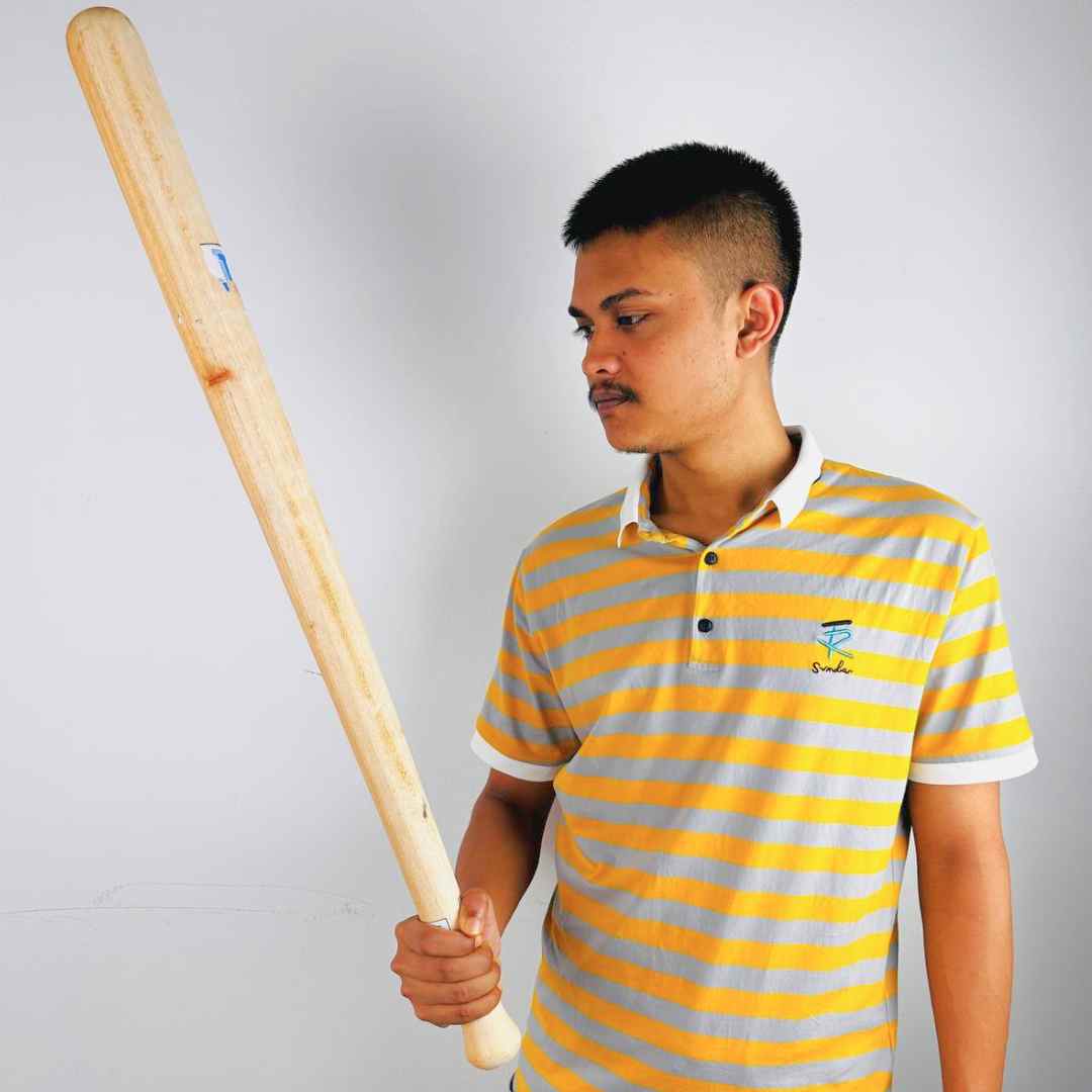 Safety Bass Stick Solid Wooden - Image 3