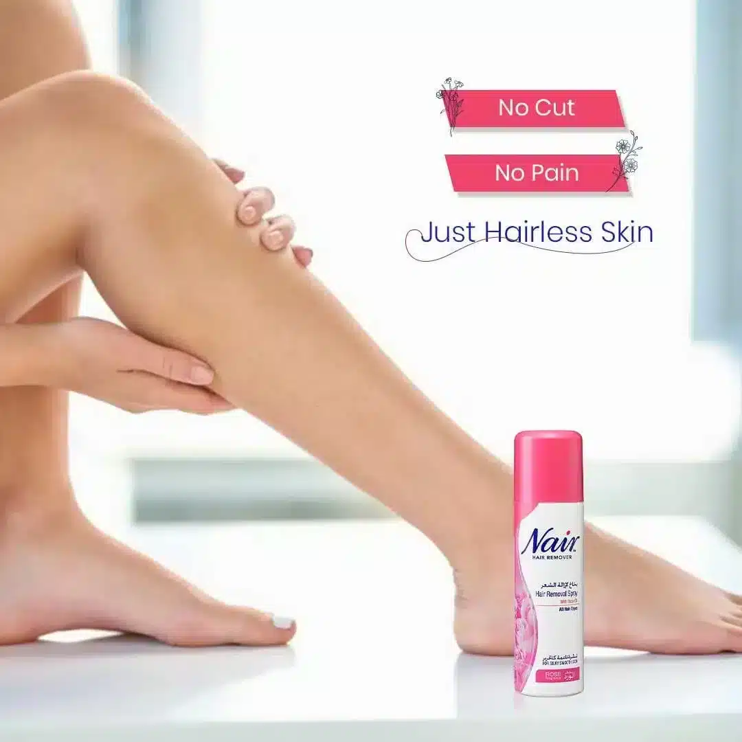 Nair Hair Removal Spray Rose New (200ml) - Image 3