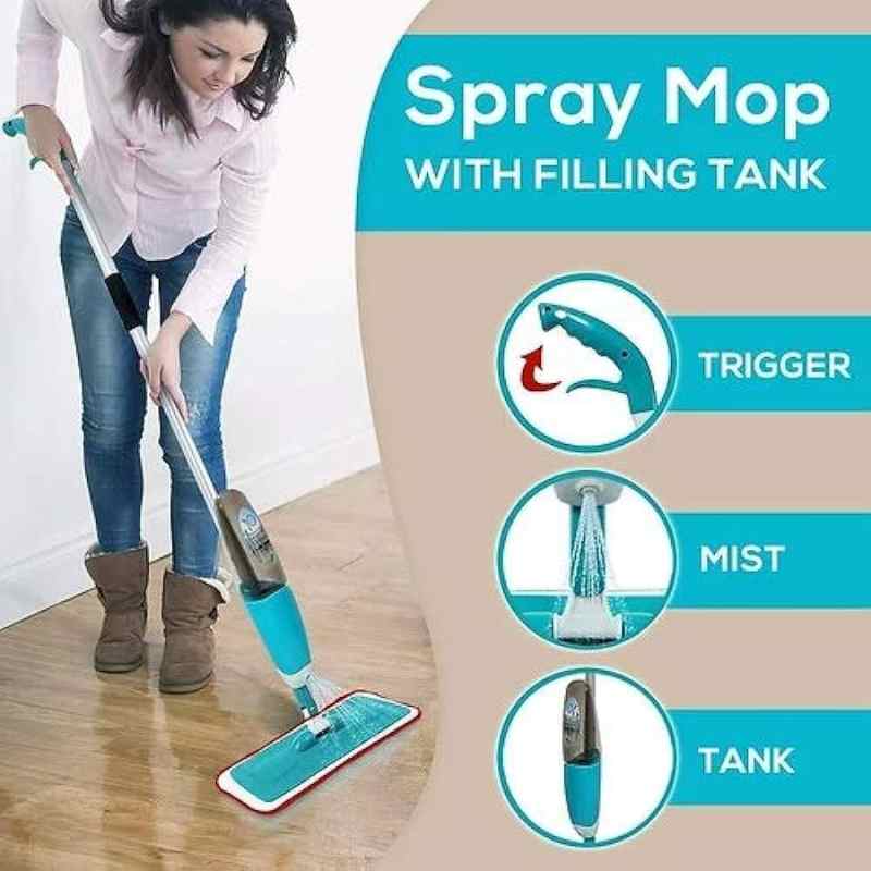 Mop with water spray system - Image 2