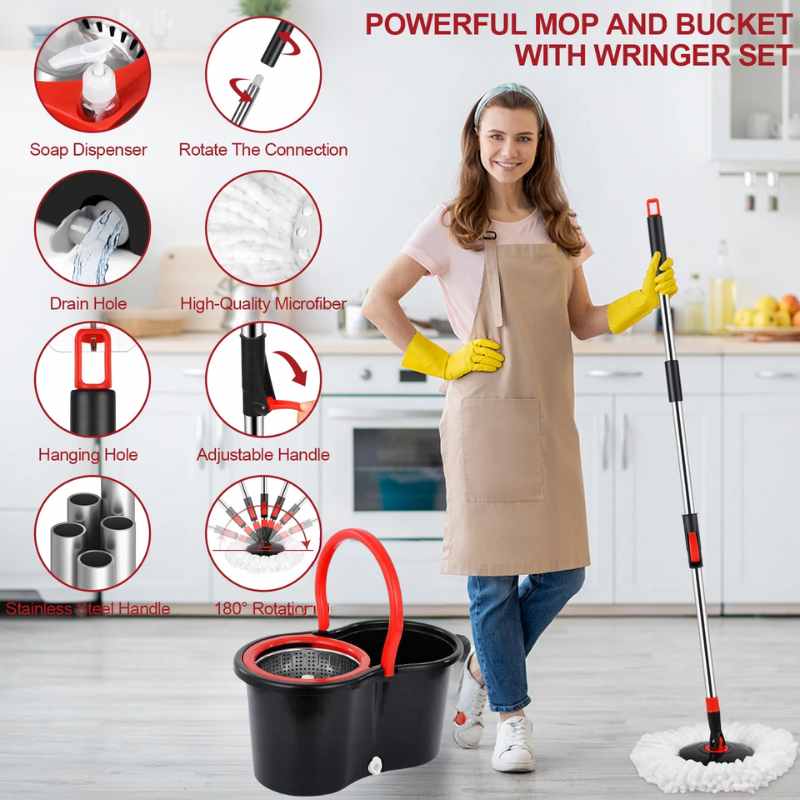 Spin Mop for cleaning - Image 2