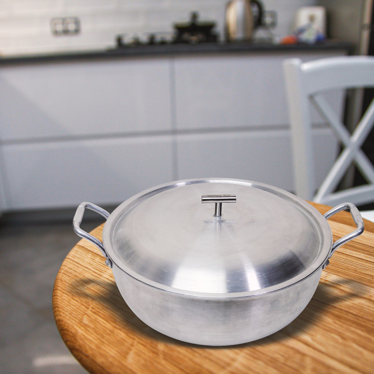 Dr Cook Deep Cooking Pan with lid - Image 4