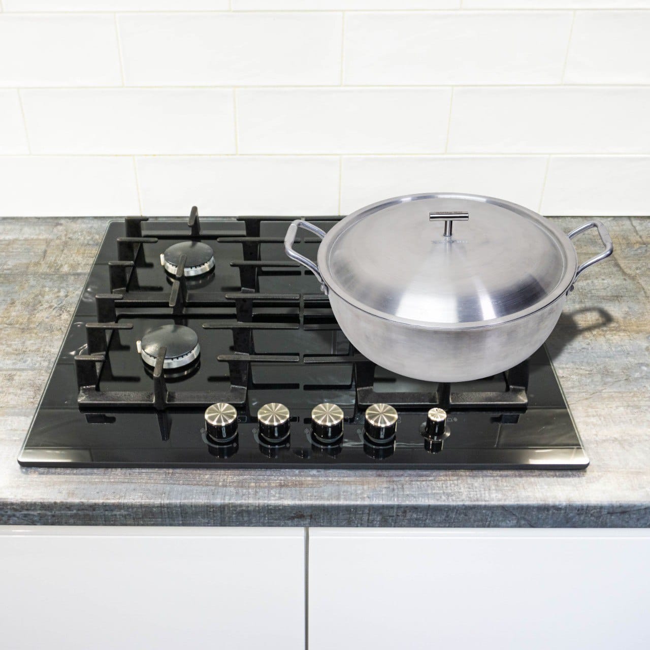 Dr Cook Deep Cooking Pan with lid - Image 3