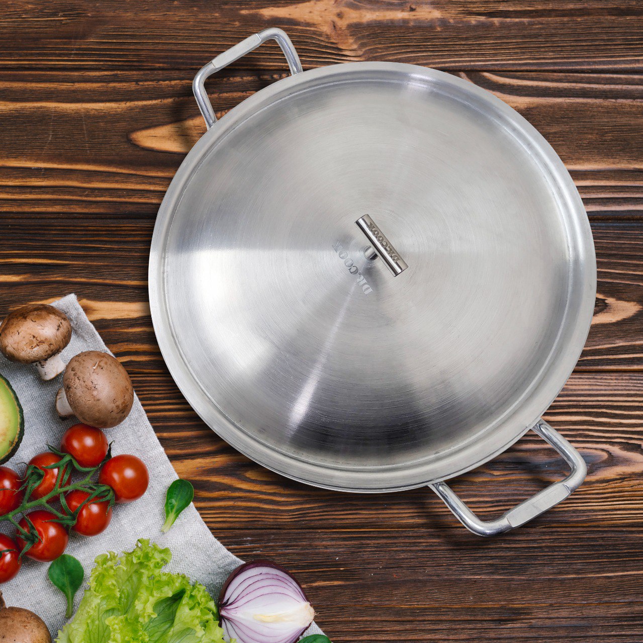 Dr Cook Deep Cooking Pan with lid - Image 6