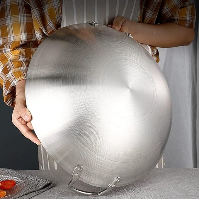 Japani SS Steel Cooking Pan - Image 4